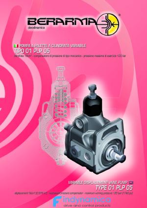 Berarma PLP variable displacement vane pumps